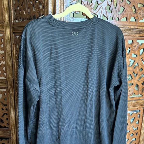 CALIA by Carrie Underwood Black Long Sleeve Top - Picture 3 of 3